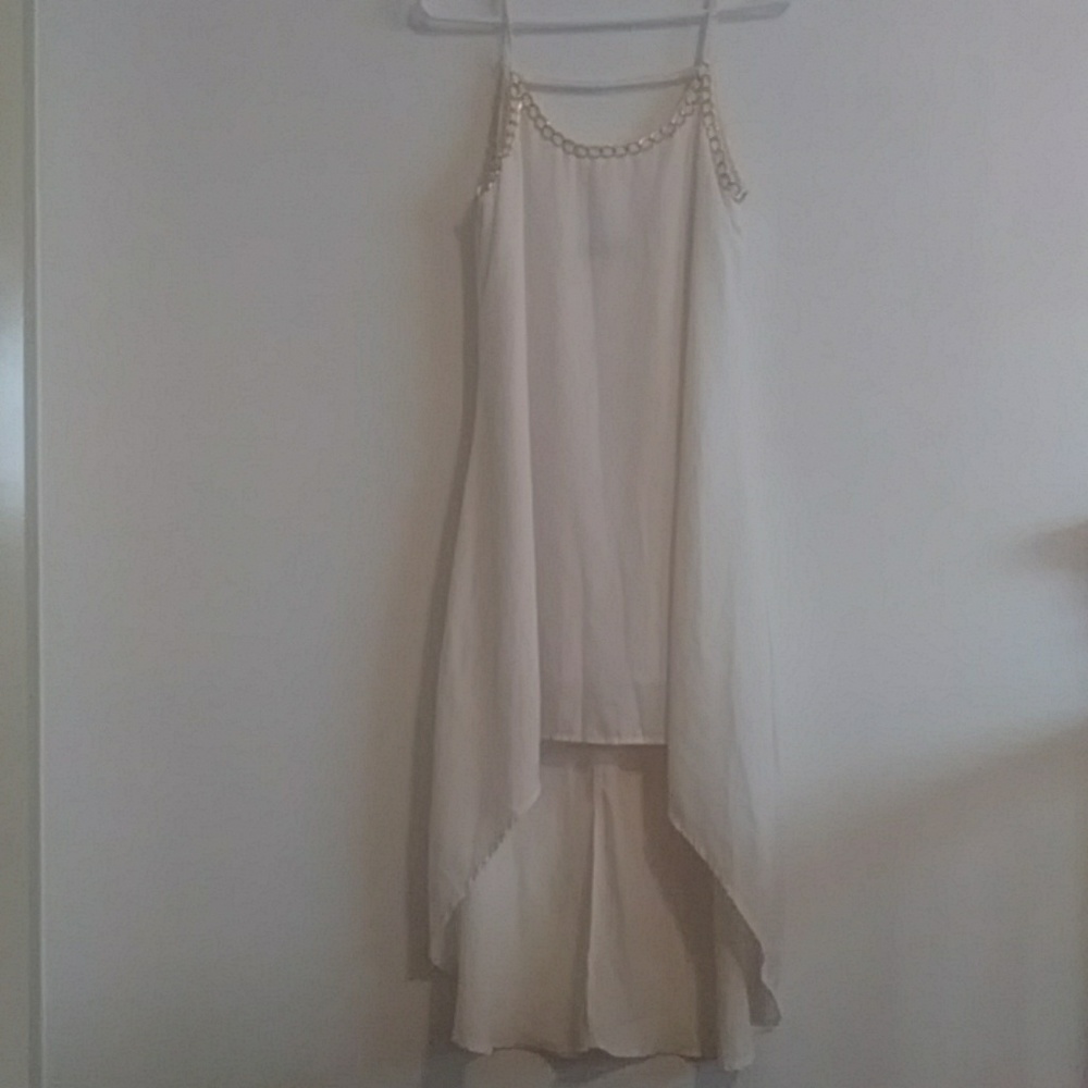 Cream dress